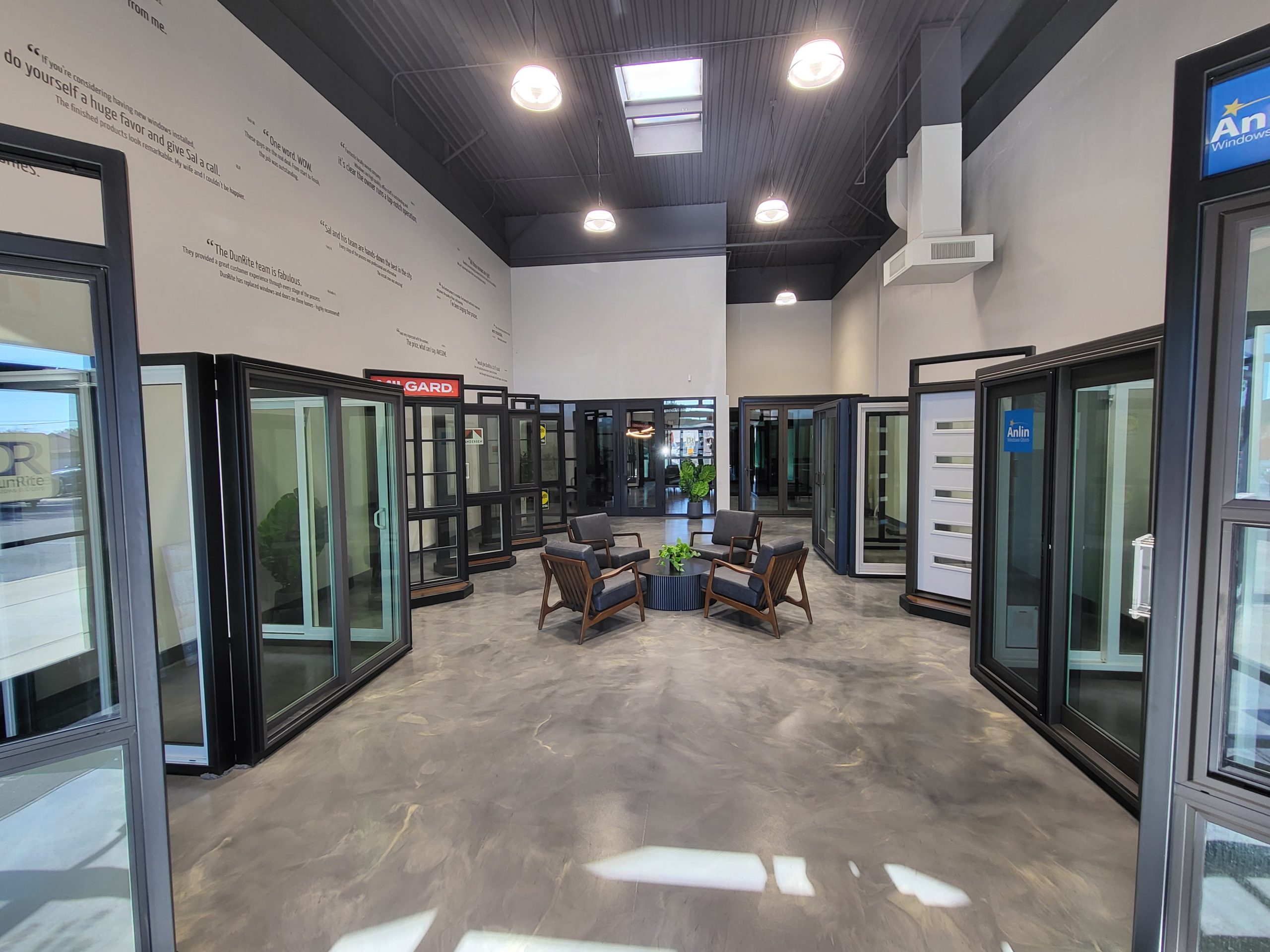 DunRite Windows & Doors - a showroom in Phoenix, Arizona for replacement windows and replacement doors.